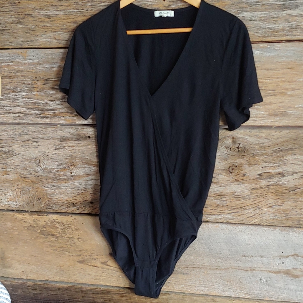Madewell Deep V Body Suit